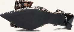 Blasz DAW0798 Schwarze Slingbacks mit Leo-Print -Teveo Geschaft 319413 4