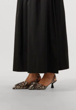 Blasz DAW0798 Schwarze Slingbacks mit Leo-Print -Teveo Geschaft 319413 8