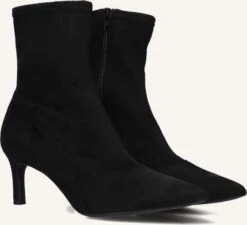 Unisa Lanet Braune Stiefeletten mit Pfennigabsatz