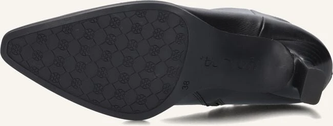 Unisa Lomas Schwarze Leder-Stiefeletten mit Trichterabsatz 5 Unisa Lomas Schwarze Leder-Stiefeletten mit Trichterabsatz – Bild 3