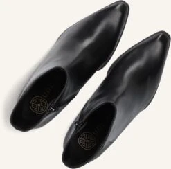 Unisa Lomas Schwarze Leder-Stiefeletten mit Trichterabsatz 9 Unisa Lomas Schwarze Leder-Stiefeletten mit Trichterabsatz -Teveo Geschaft 320293 5