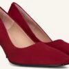 Unisa Waba Rote Wildleder Pumps mit Blockabsatz 1 Unisa Waba Rote Wildleder Pumps mit Blockabsatz -Teveo Geschaft 320301 1