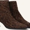 Unisa Lomas Damen Stiefeletten in Braun mit Leoprint -Teveo Geschaft 320305 1