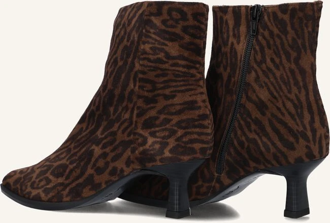 Unisa Lomas Damen Stiefeletten in Braun mit Leoprint 4 Unisa Lomas Damen Stiefeletten in Braun mit Leoprint – Bild 2