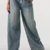 Summum Wide Leg Jeans Vintage Coton Twill - Dunkelblau -Teveo Geschaft 320521 1