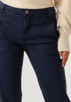 Summum Damen Straight Leg Jeans - Ultra Soft Stretch Twill in Dunkelblau 7 Summum Damen Straight Leg Jeans - Ultra Soft Stretch Twill in Dunkelblau -Teveo Geschaft 320531 3