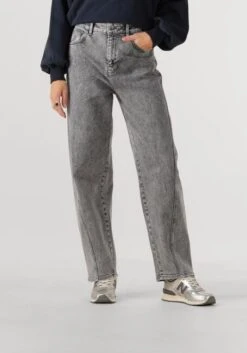 By-bar Begum Grey Straight Leg Jeans