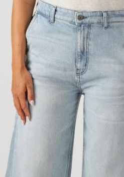 By-bar Wide Jeans Sen Pants - Hellblau High Waist -Teveo Geschaft 321187 3