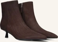 Bibi Lou Damen-Stiefeletten 501t90vk aus exklusivem Ponyfell in Braun