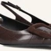 Bibi Lou Slingbacks 613z55vk - Braunes Leder mit Krokoprägung 1 Bibi Lou Slingbacks 613z55vk - Braunes Leder mit Krokoprägung -Teveo Geschaft 322031 1