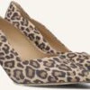 Peter Kaiser Damen Pumps 72442 – Wildleder mit Leo-Print in Braun -Teveo Geschaft 322114 1