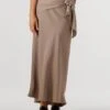 Neo Noir Kit Dull Sateen Skirt - Eleganter Midirock in Taupe -Teveo Geschaft 322125 1