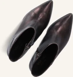 Via Vai Lina Jackson Stiefeletten – Elegante Lila Leder Ankle Boots -Teveo Geschaft 322398 5