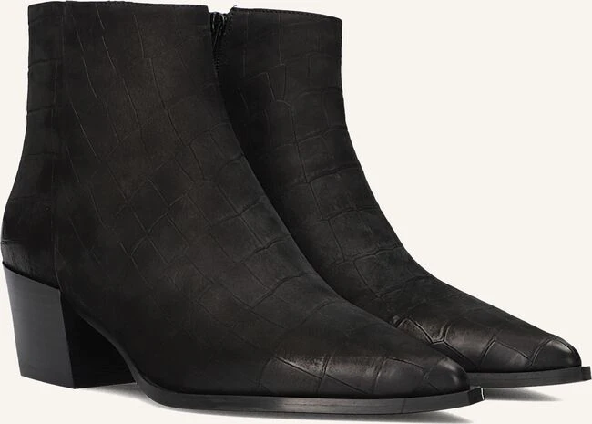 Via Vai Kate Malina - Schwarze Leder-Stiefeletten mit Blockabsatz 3 Via Vai Kate Malina - Schwarze Leder-Stiefeletten mit Blockabsatz