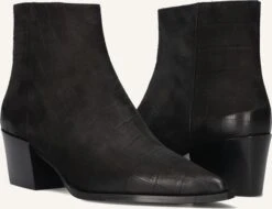 Via Vai Kate Malina - Schwarze Leder-Stiefeletten mit Blockabsatz 9 Via Vai Kate Malina - Schwarze Leder-Stiefeletten mit Blockabsatz -Teveo Geschaft 322407 5