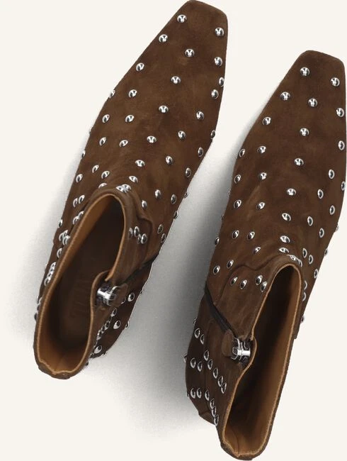 Toral Irene Punk Stiefeletten – Braune Damen Ankle Boots aus Wildleder 6 Toral Irene Punk Stiefeletten – Braune Damen Ankle Boots aus Wildleder – Bild 4