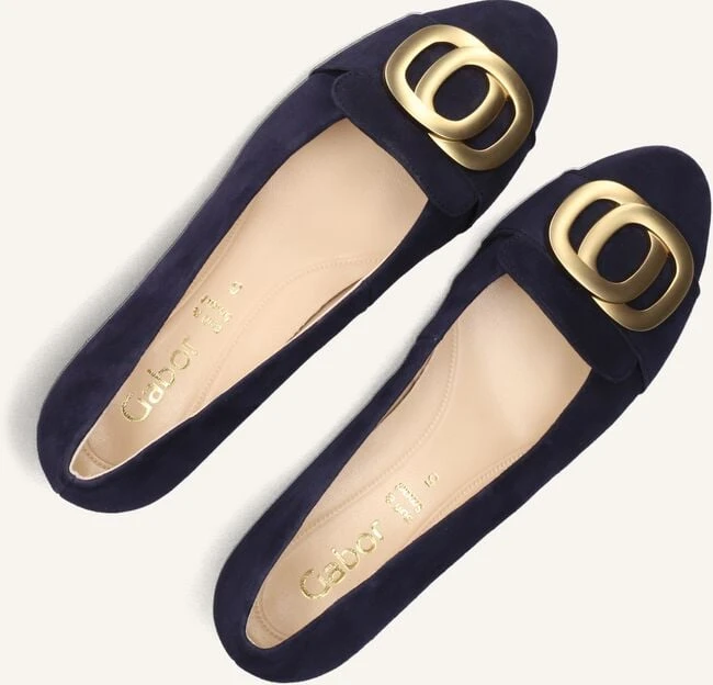 Gabor Damen Pumps 323.1 in Blau aus hochwertigem Wildleder 6 Gabor Damen Pumps 323.1 in Blau aus hochwertigem Wildleder – Bild 4