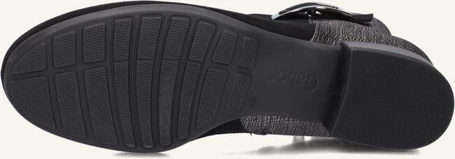 Gabor 714.1 Stiefeletten in Schwarz – Edles Wildleder mit Schlangenmuster 5 Gabor 714.1 Stiefeletten in Schwarz – Edles Wildleder mit Schlangenmuster – Bild 3