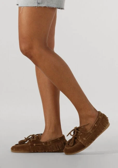 Ayana Ay2000 Damen Mokassins - Stilvolles Cognac Wildleder 7 Ayana Ay2000 Damen Mokassins - Stilvolles Cognac Wildleder – Bild 5