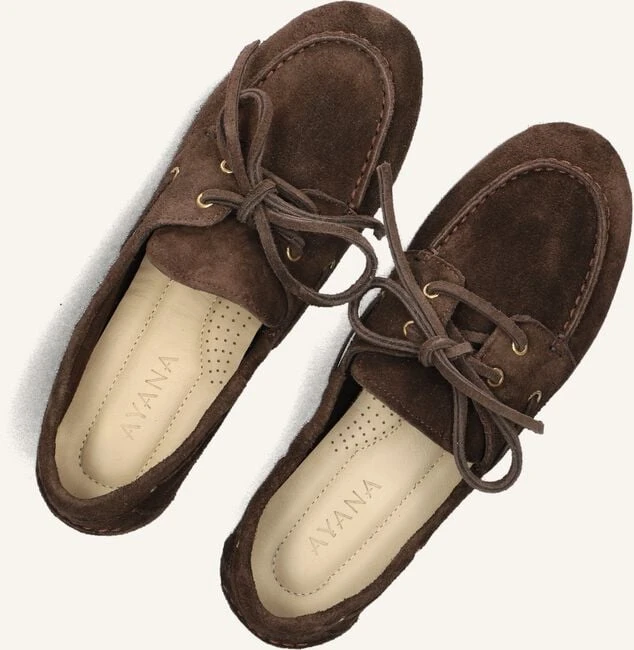Ayana AY1000 Damen Mokassins aus braunem Wildleder 6 Ayana AY1000 Damen Mokassins aus braunem Wildleder – Bild 4