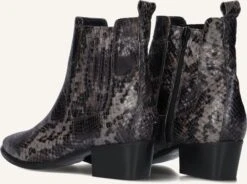 Lina Locchi AV 230 Damen Stiefeletten aus schwarzem Schlangenleder-Optik 8 Lina Locchi AV 230 Damen Stiefeletten aus schwarzem Schlangenleder-Optik -Teveo Geschaft 324512 3