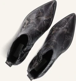 Lina Locchi AV 230 Damen Stiefeletten aus schwarzem Schlangenleder-Optik 10 Lina Locchi AV 230 Damen Stiefeletten aus schwarzem Schlangenleder-Optik -Teveo Geschaft 324512 5