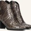 Lina Locchi Stiefeletten At 152 in Taupe mit Krokoprint -Teveo Geschaft 324517 1
