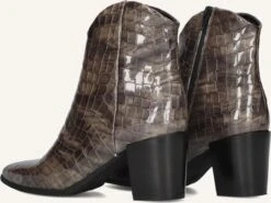 Lina Locchi Stiefeletten At 152 in Taupe mit Krokoprint 8 Lina Locchi Stiefeletten At 152 in Taupe mit Krokoprint -Teveo Geschaft 324517 3