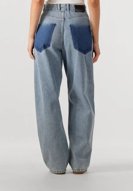 Haute L'amitié Flip Waist Pocket Tall Wide Jeans - Blau 4 Haute L'amitié Flip Waist Pocket Tall Wide Jeans - Blau – Bild 2