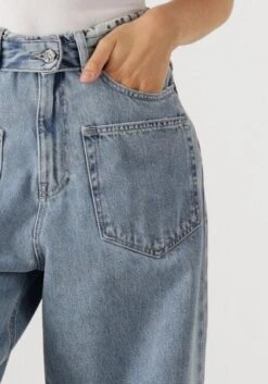 Haute L'amitié Flip Waist Pocket Tall Wide Jeans - Blau 7 Haute L'amitié Flip Waist Pocket Tall Wide Jeans - Blau -Teveo Geschaft 324961 3