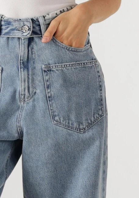 Haute L'amitié Flip Waist Pocket Tall Wide Jeans - Blau 5 Haute L'amitié Flip Waist Pocket Tall Wide Jeans - Blau – Bild 3