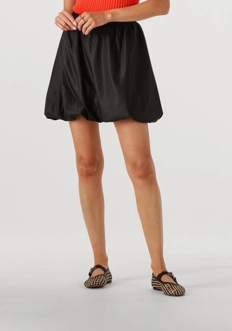 Y.A.S. Yasbobbie HW Bubble Hem Skirt - Schwarzer Minirock für Damen 3 Y.A.S. Yasbobbie HW Bubble Hem Skirt - Schwarzer Minirock für Damen
