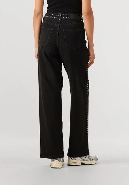 Y.A.S Yasnoelle Hmw Studded Wide Leg Jeans - Dark Grey 4 Y.A.S Yasnoelle Hmw Studded Wide Leg Jeans - Dark Grey – Bild 2