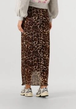 Ydence Skirt Safia - Eleganter Brauner Maxirock mit Tier-Print 6 Ydence Skirt Safia - Eleganter Brauner Maxirock mit Tier-Print -Teveo Geschaft 325170 2