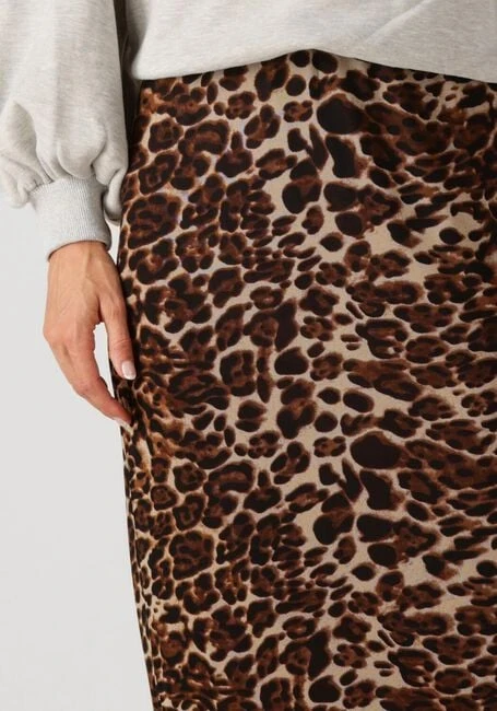 Ydence Skirt Safia - Eleganter Brauner Maxirock mit Tier-Print 5 Ydence Skirt Safia - Eleganter Brauner Maxirock mit Tier-Print – Bild 3
