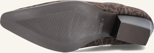 Notre-V Stiefeletten Shn80672 aus Wildleder mit Leoprint & Blockabsatz 5 Notre-V Stiefeletten Shn80672 aus Wildleder mit Leoprint & Blockabsatz – Bild 3