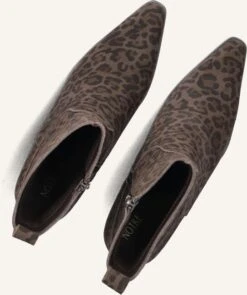 Notre-V Stiefeletten Shn80672 aus Wildleder mit Leoprint & Blockabsatz 10 Notre-V Stiefeletten Shn80672 aus Wildleder mit Leoprint & Blockabsatz -Teveo Geschaft 325685 5