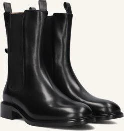 Stefano Lauran Gr2046 – Klassische Damen Leder Stiefeletten in Schwarz