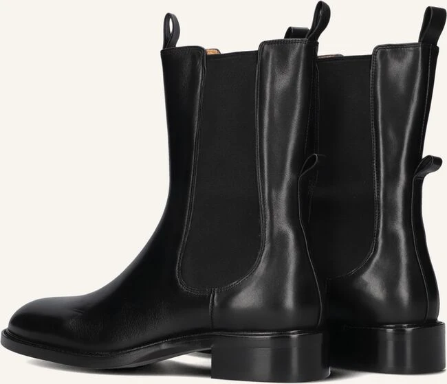 Stefano Lauran Gr2046 – Klassische Damen Leder Stiefeletten in Schwarz 4 Stefano Lauran Gr2046 – Klassische Damen Leder Stiefeletten in Schwarz – Bild 2