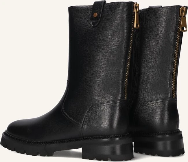 Stefano Lauran ST2156 - Elegante Damen Stiefeletten aus Schwarzem Leder 4 Stefano Lauran ST2156 - Elegante Damen Stiefeletten aus Schwarzem Leder – Bild 2