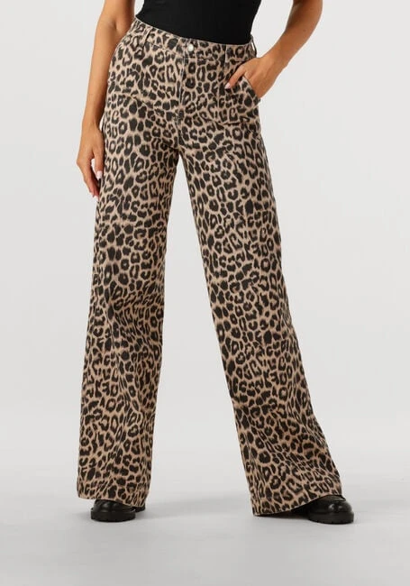 Catwalk Junkie Tailored Leopard Bootcut Jeans in Braun 3 Catwalk Junkie Tailored Leopard Bootcut Jeans in Braun