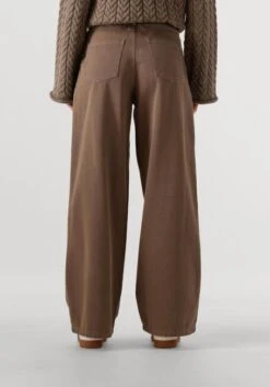 Modström Princessnd Pants - Brown Wide Leg Jeans -Teveo Geschaft 327219 2