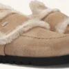 Nubikk Teddy Fur Slipper - Beige Wildleder Hausschuh für Damen -Teveo Geschaft 327434 1