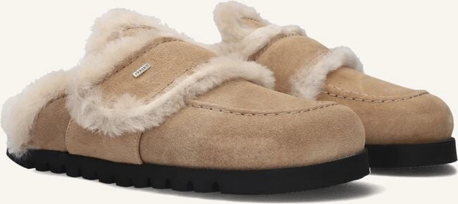 Nubikk Teddy Fur Slipper - Beige Wildleder Hausschuh für Damen 3 Nubikk Teddy Fur Slipper - Beige Wildleder Hausschuh für Damen