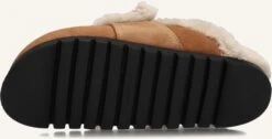 Nubikk Teddy Fur Slipper - Cognac Wildleder Damen -Teveo Geschaft 327435 4