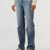 7 For All Mankind Calie Straight Fancy Straight Leg Jeans in Blau