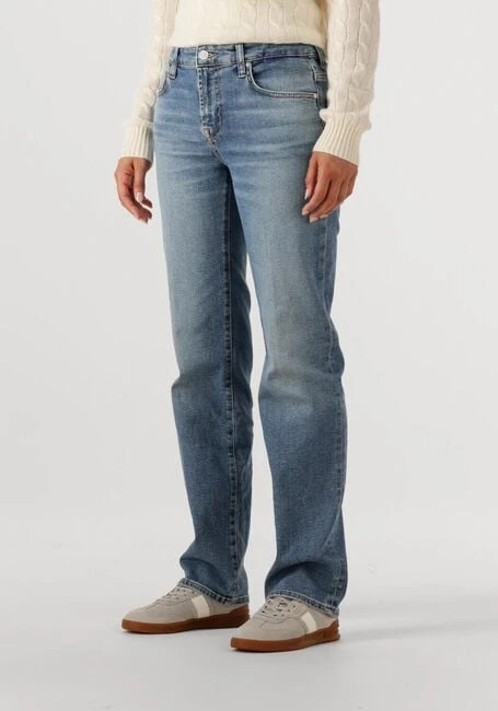 7 For All Mankind Calie Straight Fancy Straight Leg Jeans in Blau 3 7 For All Mankind Calie Straight Fancy Straight Leg Jeans in Blau