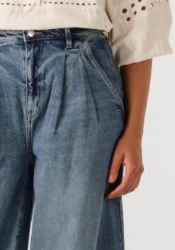 Janice Dollar Wide Jeans Damen - Blau High Waist -Teveo Geschaft 327717 3