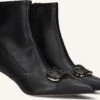 Twinset Milano 252TCP034 Leder-Stiefeletten mit Pfennigabsatz in Schwarz -Teveo Geschaft 327906 1