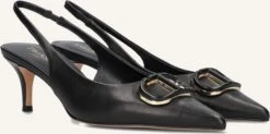 Twinset Milano Damen Slingbacks 252tcp030 in Schwarz